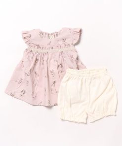 nino ベビー うさぎプリントBabyスーツ