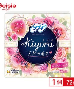 unicharm （欠品中）ユニ・チャーム ソフィKiyoraアロマローズ パンティライナー おりものシート ( 72枚入 ) | おりものシー