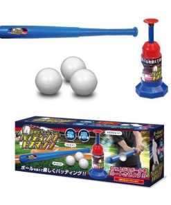 HAC 目指せホームラン バッティング トスマシーン 野球 伸縮式バット フルスイング